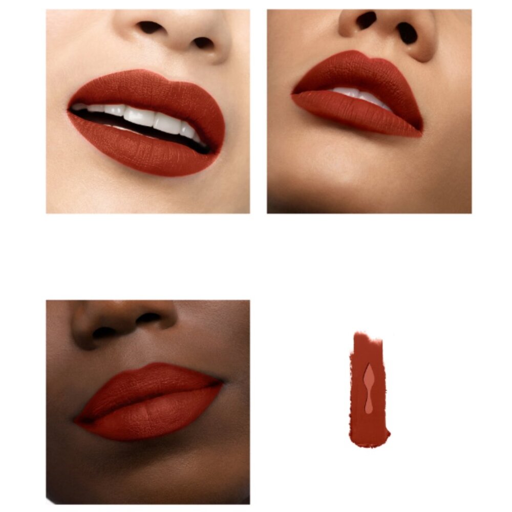 CHRISTIAN LOUBOUTIN Velvet Matte On The Go Lipstick in 415M – Burning Babe, 3 g - Picture 3 of 3